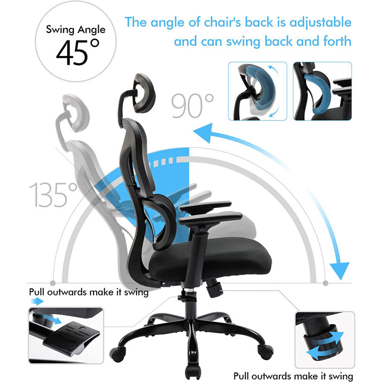 Ergonomic chair armrest hot sale